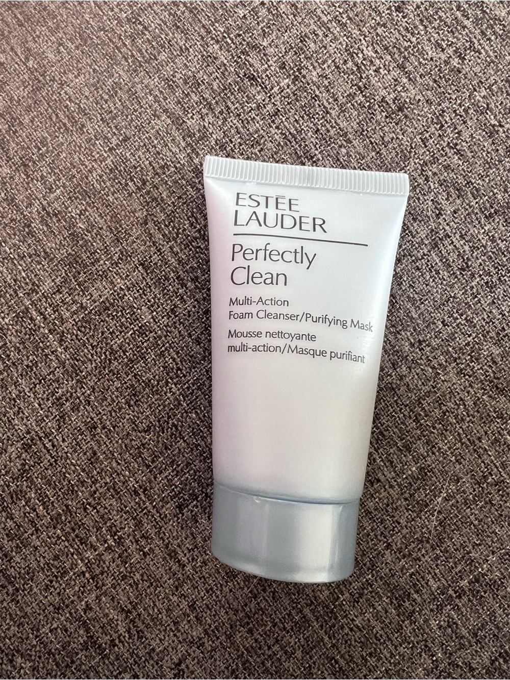 Estee Lauder Perfectly Clean Foam Cleanser - White & Silver